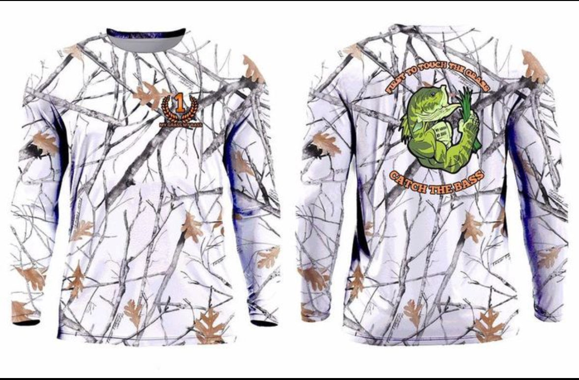 White Camo Long Sleeve